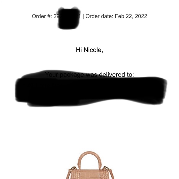 XS Hourglass Croc-Embossed Leather Top Handle Bag - Picture 2 of 6